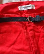 Pantalon d'été rouge avec ceinture de la marque Pull & Bear, Vêtements | Femmes, Culottes & Pantalons, Taille 42/44 (L), Enlèvement