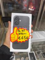 iPhone 16 128gb Nieuw Geseald 2 jaar garantie, Telecommunicatie, Mobiele telefoons | Apple iPhone, Ophalen, Zwart, IPhone 16