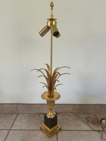 Prachtige HOLLYWOOD REGENCY ANANAS koperen lamp beschikbaar voor biedingen