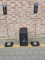 Bas box met 2 speakers, Audio, Tv en Foto, Home Cinema-sets, Ophalen of Verzenden, Gebruikt, Overige merken