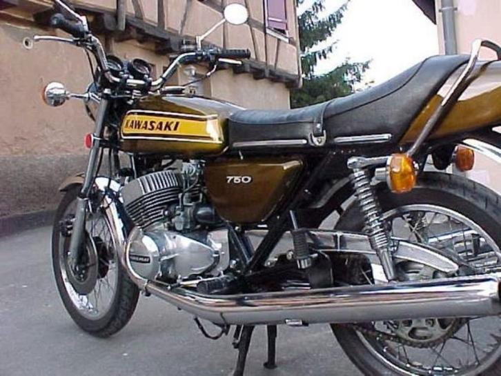 Kawasaki H2b 750 triple, Motoren, Motoren | Oldtimers, Overig, meer dan 35 kW, 3 cilinders, Motorrijbewijs A, Ophalen