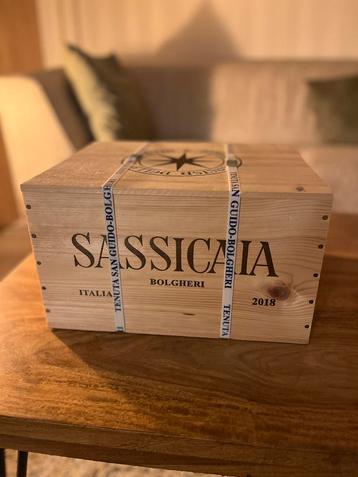 Sassicaia 2018 - OWC x 6 beschikbaar voor biedingen