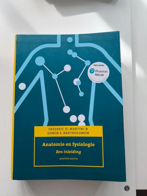 Anatomie en fysiologie, 8e editie met MyLab NL, Livres, Livres scolaires, Comme neuf, Néerlandais, Enlèvement