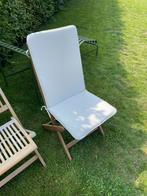 6 kussens voor stoelen, Tuin en Terras, Ophalen, Gebruikt