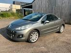 Peugeot 207 Cabrio 1.6i, bj2012, 100.000km, Airco, Leder, Auto's, Peugeot, Zwart, Cabriolet, 1600 cc, Beige