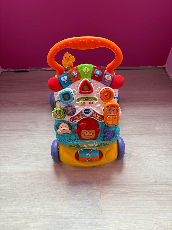 Vtech baby walker loopwagen, Kinderen en Baby's, Speelgoed | Vtech, Zo goed als nieuw, Ophalen