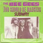 45T: The Bee Gees: You should be dancing    Disco, 7 pouces, Utilisé, Enlèvement ou Envoi, Single