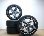 18 inch Mercedes AMG velgen A-45 CLA-45 klasse + zomerbanden, Auto-onderdelen, 235 mm, Velg(en), Gebruikt, Personenwagen