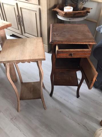 Sellette en bois décapé, Antiquités & Art, Enlèvement