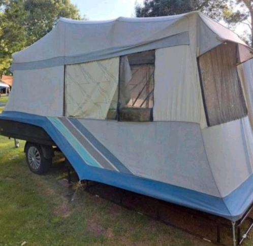 Combi Camp Easy met harder kofferdeksel,en fietsdragers TOP!, Caravans en Kamperen, Vouwwagens, Combi-Camp, tot en met 2, Ophalen