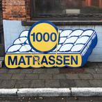 1000 matrassen - reclame bord, Enlèvement, Comme neuf, Panneau publicitaire