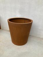Cone Ø800x600xh800mm-CortenStaal Bloembak-MetAgarden, Nieuw, Metaal, 60 cm of meer, Tuin