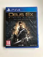 Jeu PS4 Deus Ex Mankind Divided (neuf), Games en Spelcomputers, Games | Sony PlayStation 4, Nieuw, Avontuur en Actie, Ophalen of Verzenden