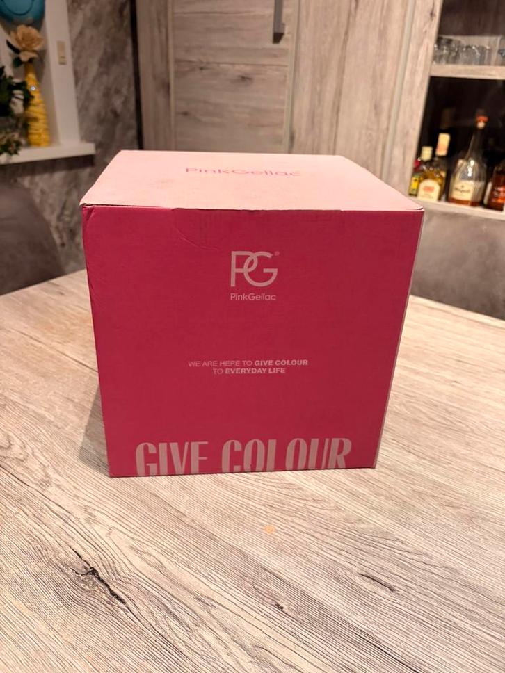 Starter set pink gellac + kleur 404, Handtassen en Accessoires, Uiterlijk | Cosmetica en Make-up, Nieuw, Accessoires, Handen en Nagels