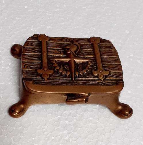 Engelse messing snuifdoos, Antiek en Kunst, Curiosa en Brocante, Ophalen of Verzenden