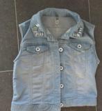 Stoer jeans giletje, CKS, maat 140/10jaar, perfecte staat, Zo goed als nieuw, Verzenden, Meisje, Trui of Vest