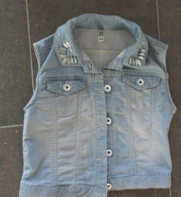 Stoer jeans giletje, CKS, maat 140/10jaar, perfecte staat beschikbaar voor biedingen