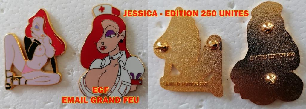 DEUX JESSICA EDITION LIMITEE A 100, Enlèvement ou Envoi, Neuf, Figurine, Insigne ou Pin's