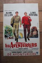 filmaffiche Alain Delon les aventuriers 1967 filmposter, Verzamelen, Rechthoekig Staand, Ophalen of Verzenden, Zo goed als nieuw