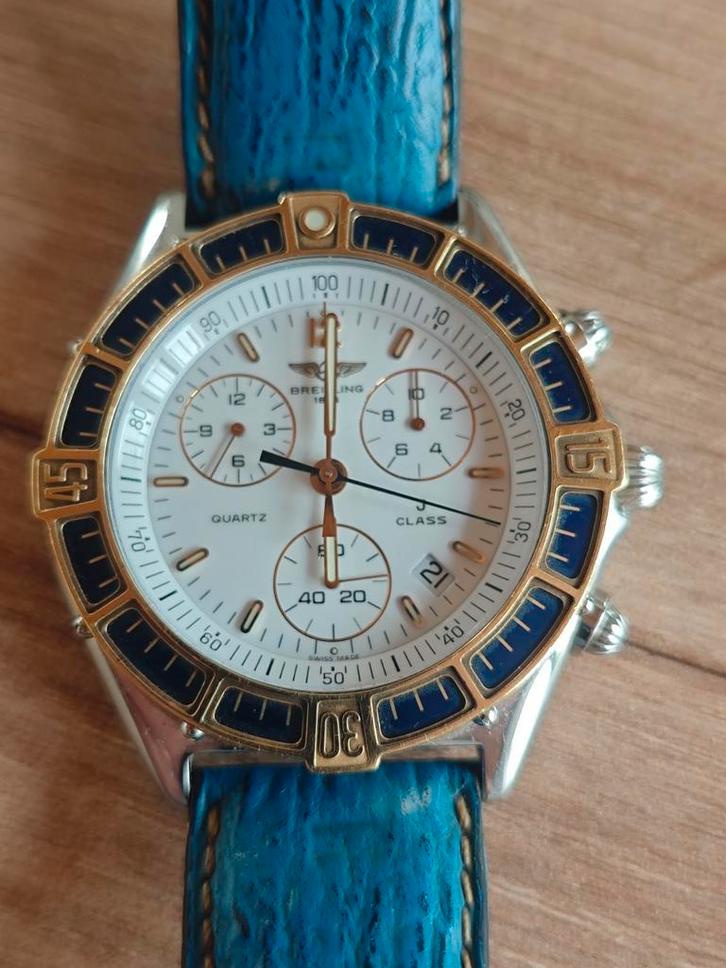 BREITLING 80290 QUARTZ, Bijoux, Sacs & Beauté, Montres | Hommes, Comme neuf, Breitling, Enlèvement ou Envoi