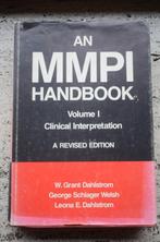 MMPI Handbook, Boeken, Psychologie, Ophalen of Verzenden, Gelezen, Diverse auteurs