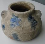 KRUIK, POT, VAAS, KAN DECO STEEN BLAUW 17 CM DIA 24 CM Nieuw, Tuin en Terras, Steen, Rond, Ophalen of Verzenden, Binnen