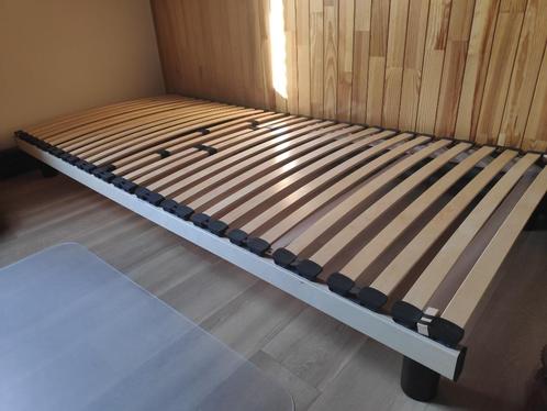 lattenbodem, Huis en Inrichting, Slaapkamer | Matrassen en Bedbodems, Zo goed als nieuw, Bedbodem, 90 cm, 200 cm, Eenpersoons