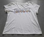 Witte T-shirt BACK, Wit, Ophalen of Verzenden, Zo goed als nieuw, Korte mouw