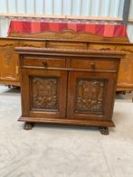Eiken dressoir., Ophalen, Gebruikt, Eikenhout, Met lade(s)