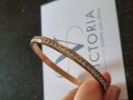 GOUDKLEURIGE ARMBAND VAN VICTORIA, Ophalen of Verzenden, Zo goed als nieuw