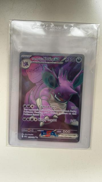 Team Rocket’s Nidoking EX Ultra Rare 216/182 Destined Rivals beschikbaar voor biedingen