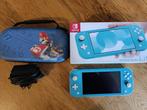 Nintendo Switch lite turquoise, Comme neuf, Avec housse de protection ou sac, Turquoise, Enlèvement ou Envoi
