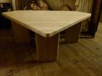 vintage travertin salontafel Italy 80er jaren, Verzamelen, Ophalen of Verzenden, Huis en Inrichting