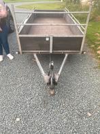 Aanhangwagen Dubbelasser, Auto diversen, Aanhangers en Bagagewagens, Ophalen, Zo goed als nieuw