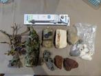 Lot aquarium decoratie + heater, Dieren en Toebehoren, Ophalen of Verzenden, Zo goed als nieuw, Sierelement