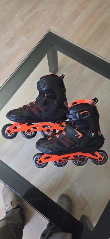 Inline skates (zwart/oranje) beschikbaar voor biedingen