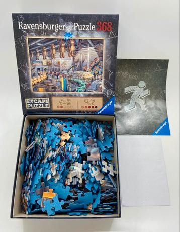 Ravensburger 368 Escape puzzel - thema Speelgoedfabriek -12+ beschikbaar voor biedingen