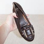 Très beaux mocassins en cuir Hugo Boss s29 (taille 38) €40,-, Comme neuf, Brun, Sabots, Hugo Boss