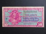 10 Cents ND (1954-1958) US Army / Verenigde Staten p-M30, Postzegels en Munten, Bankbiljetten | Amerika, Los biljet, Verzenden