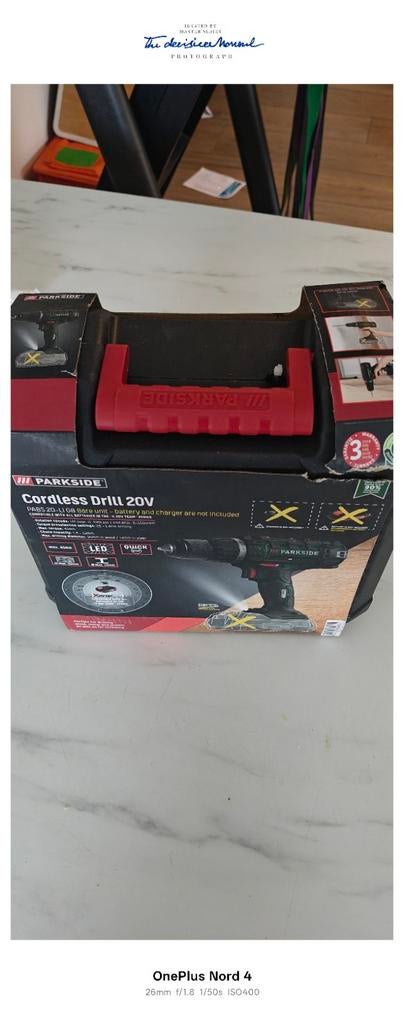 Visseuse neuve voir d'inscription