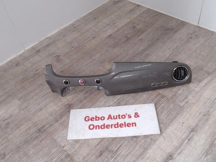 DASHBOARD LUCHTROOSTER Fiat 500 (312) (01-2007/12-2012), Auto-onderdelen, Dashboard en Schakelaars, Fiat, Gebruikt
