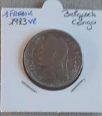 Congo belge 1 franc 1923 Vol, Enlèvement ou Envoi