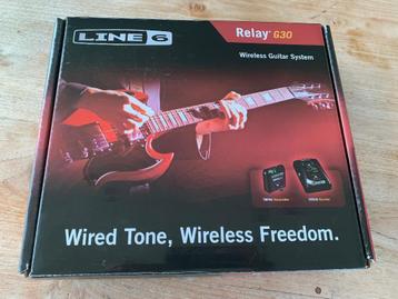  Line 6 Relay G30 draadloos gitaar/bass systeem quasi nieuw beschikbaar voor biedingen