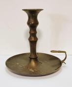 Messing kandelaar., Antiek en Kunst, Ophalen of Verzenden, Koper