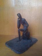 Ancien buste le penseur 'acier, Antiek en Kunst, Ophalen of Verzenden