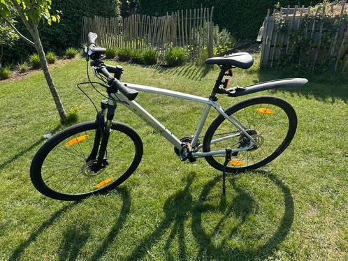 Trek Dual Sport 3 Quicksilver maat L, Fietsen en Brommers, Fietsen | Heren | Sportfietsen en Toerfietsen, Zo goed als nieuw, Overige merken