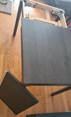 Uitschuifbare tafel / Table extensible ("Ekedalen" IKEA), Ophalen, 100 tot 150 cm, 50 tot 100 cm, Zo goed als nieuw