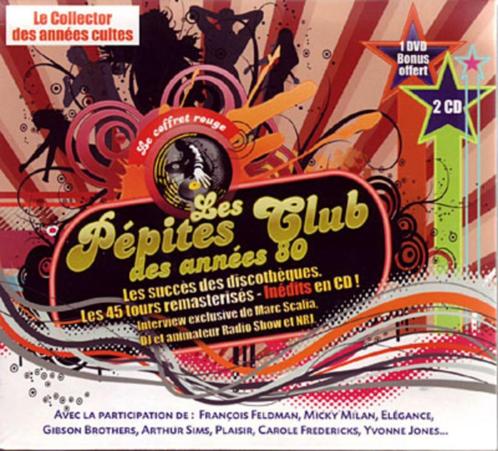 Les Pépites Club Des Années 80 Volume 1- CD + DVD 💿 💿 📀, CD & DVD, CD | Compilations, Comme neuf, Pop, Coffret, Enlèvement ou Envoi