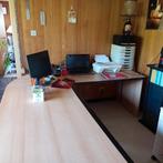 Bureau d angle très pratique  couleur bois clair, Gebruikt, Bureau