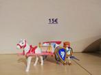 Playmobil calèche et son prince, Ophalen of Verzenden, Gebruikt, Complete set